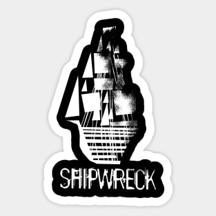 Shipwreck Sticker